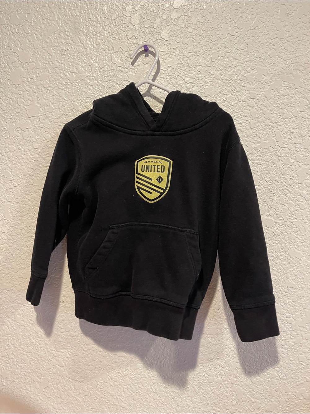 Kids Black Hoodie with New Mexico Crest